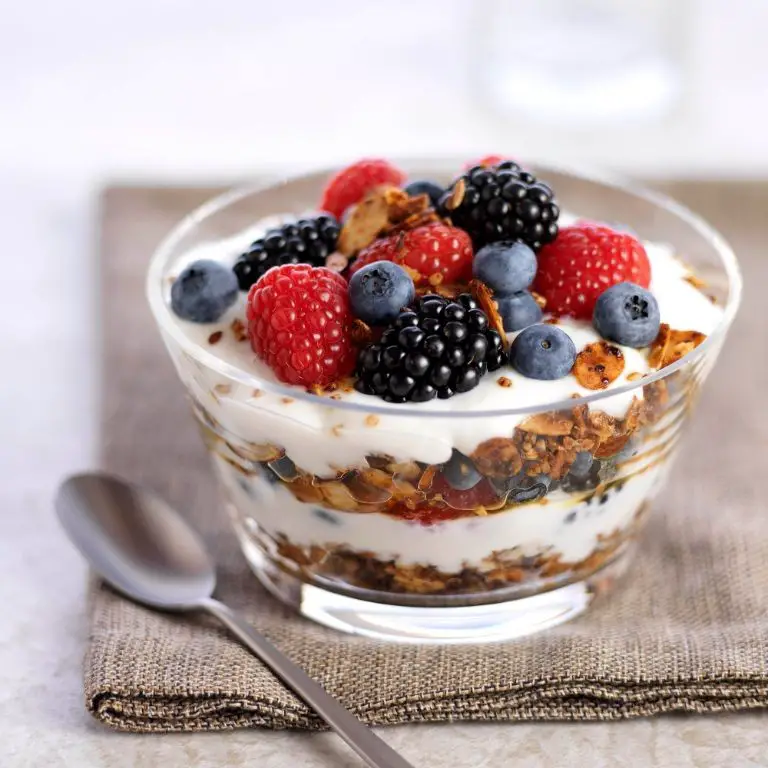 Fresh Berry Parfait with Granola