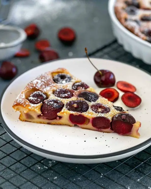 Fresh Cherry Clafoutis