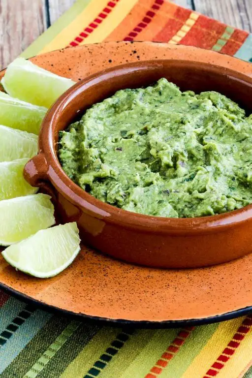 Fresh Cilantro Guacamole