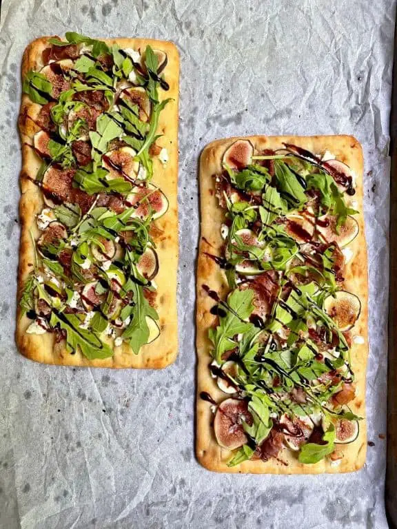 Fresh Fig and Goat Cheese Flatbread