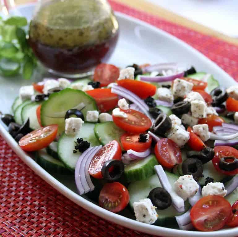 Fresh Mediterranean Greek Salad