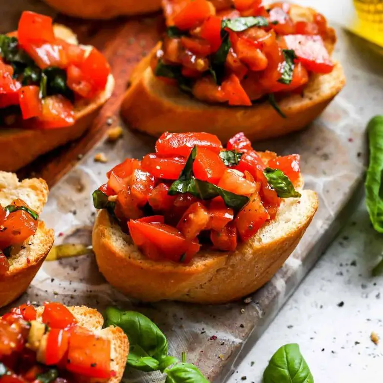 Fresh Tomato Bruschetta