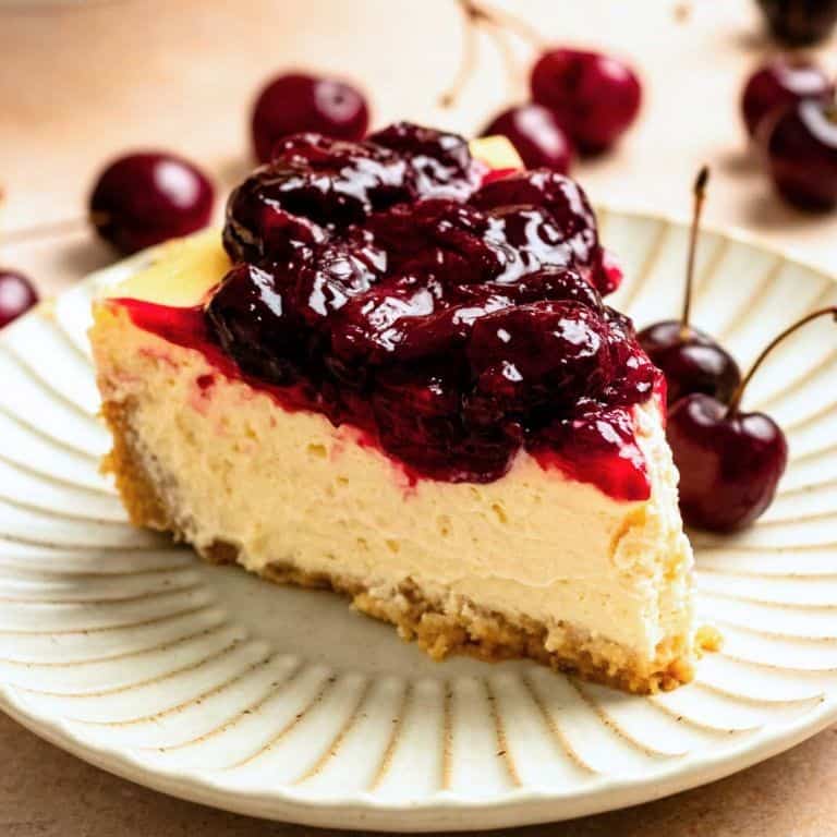 Frozen Cherry Cheesecake