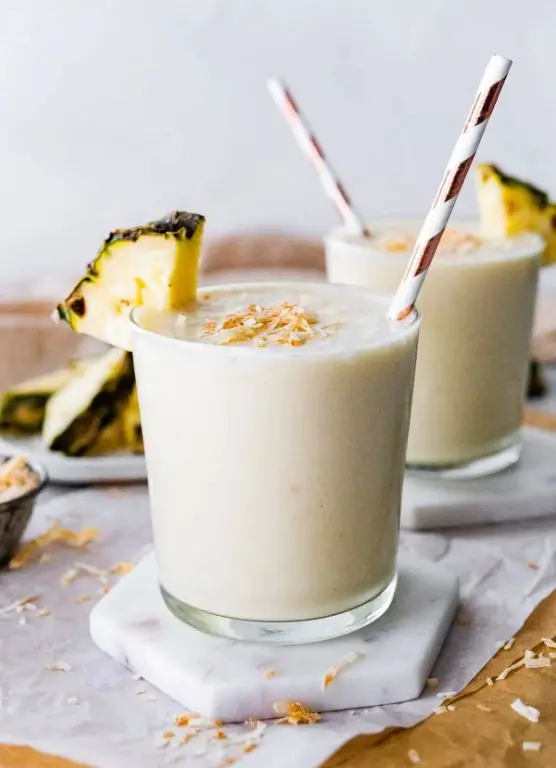 Frozen Pineapple Coconut Smoothie