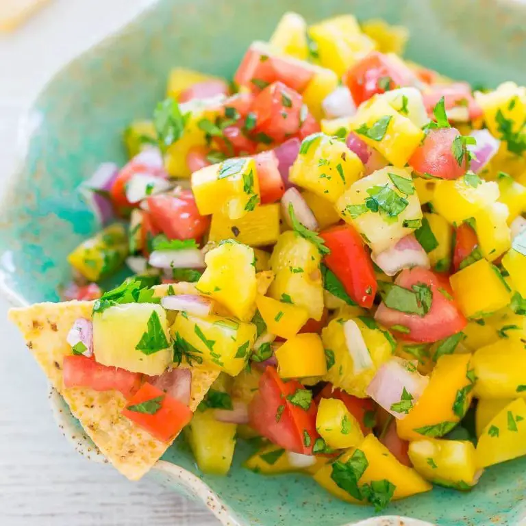 Frozen Pineapple Salsa