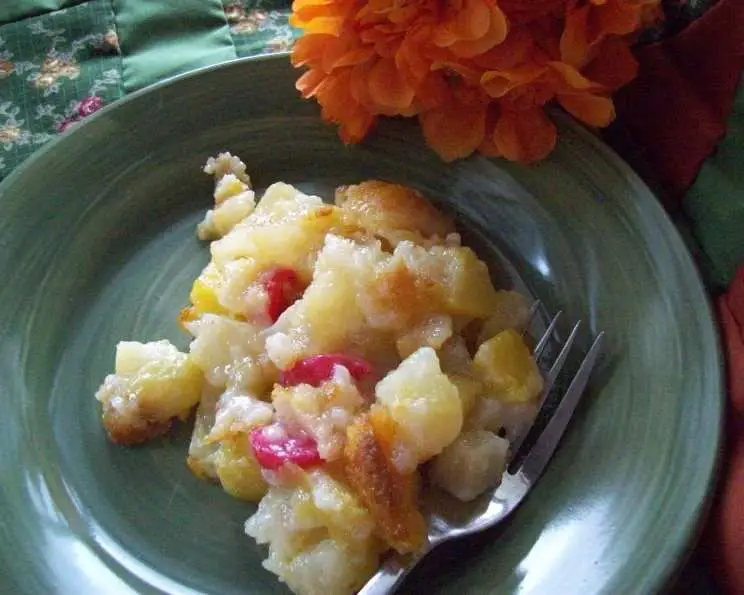 Fruit Cocktail Cobbler
