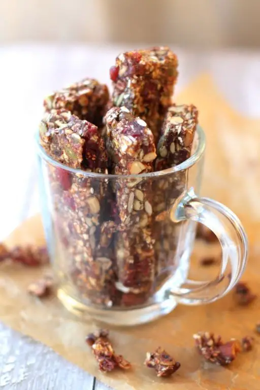 Fruit Cocktail Granola Bars