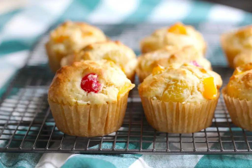 Fruit Cocktail Muffins