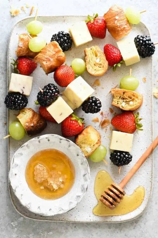 Fruit and Cheese Kabobs