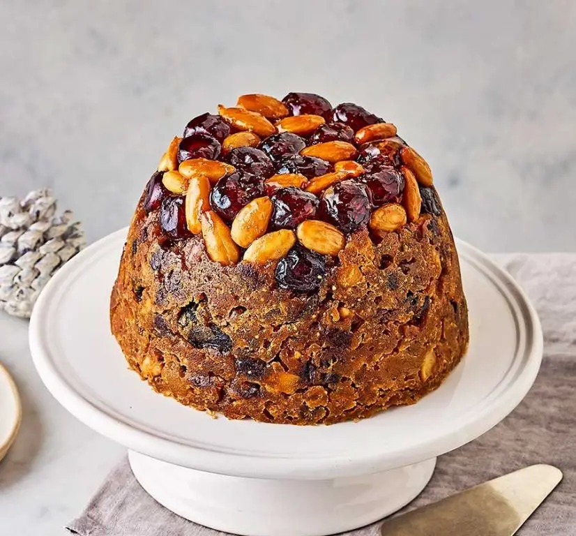Fruit and Nut Christmas Pudding