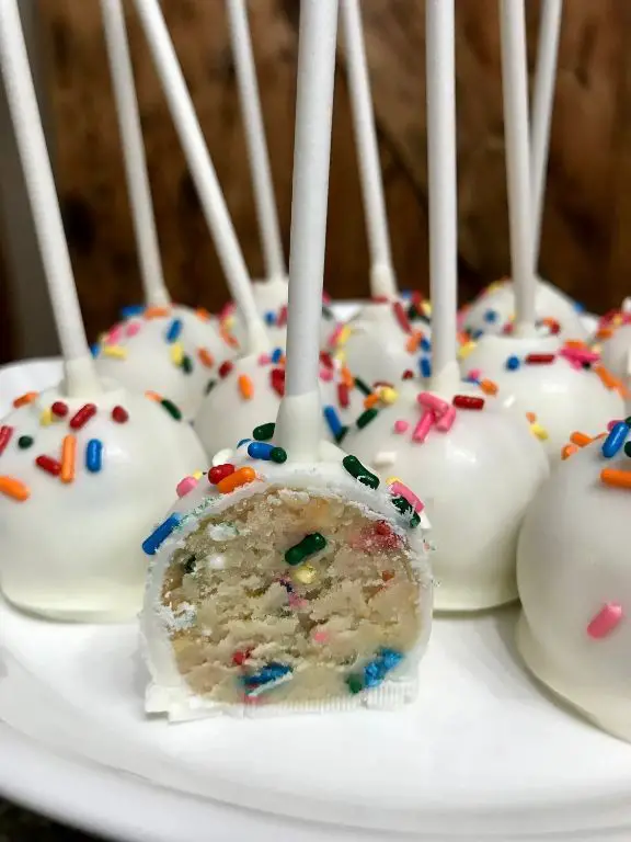 Funfetti Celebration Cake Pops