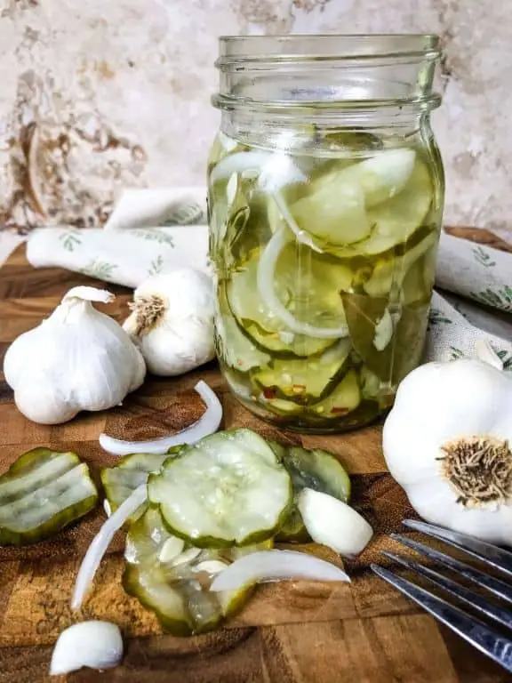 Garlic Bread and Butter Pickles