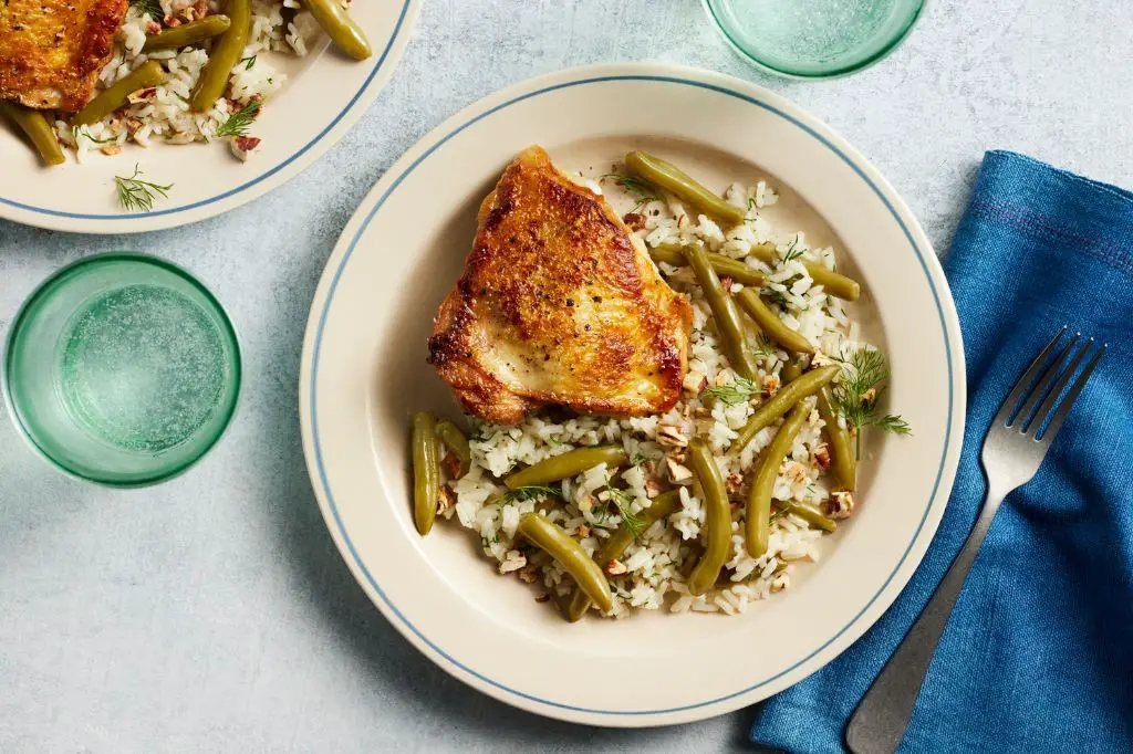 Garlic Butter Beans and Rice