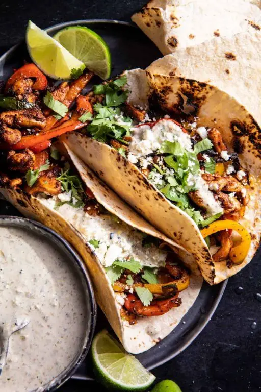 Garlic Butter Chicken Fajitas