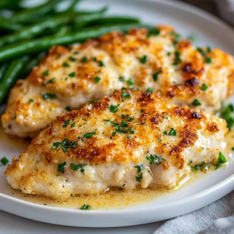 Garlic Butter Chicken Parmesan