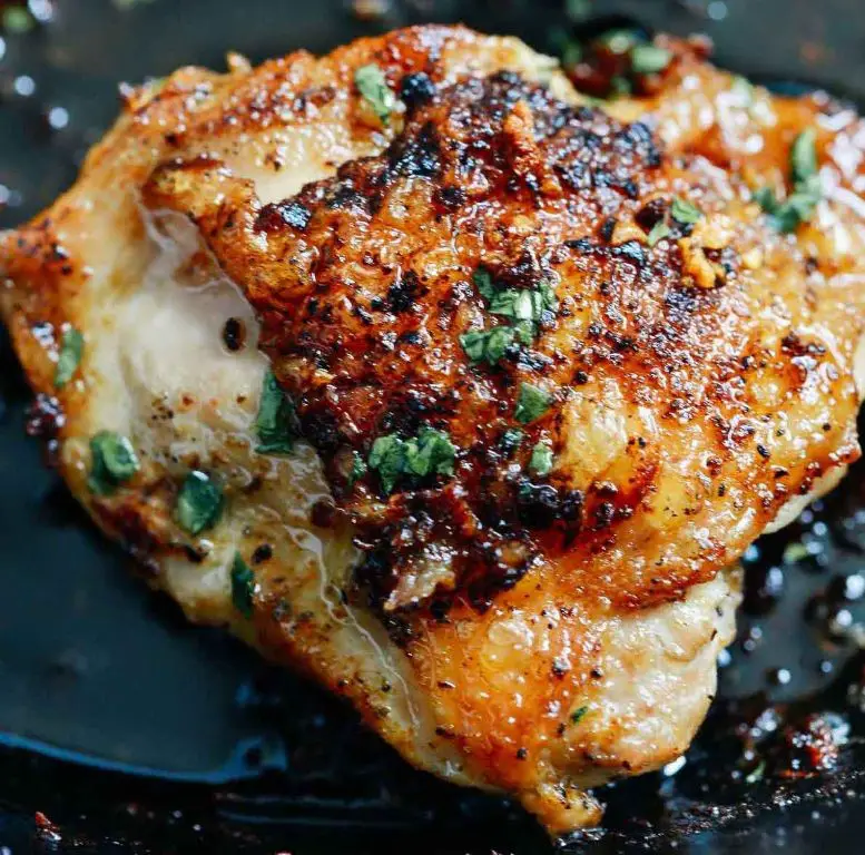 Garlic Butter Chicken Thighs