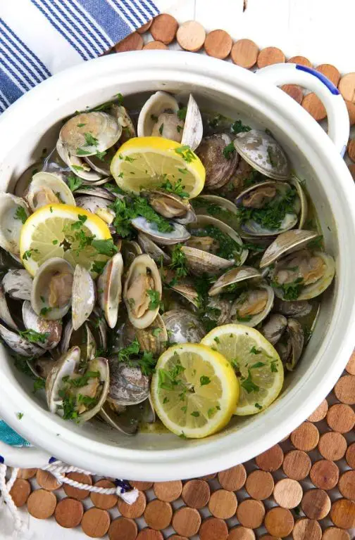 Garlic Butter Clams Casino with Fresh Herbs