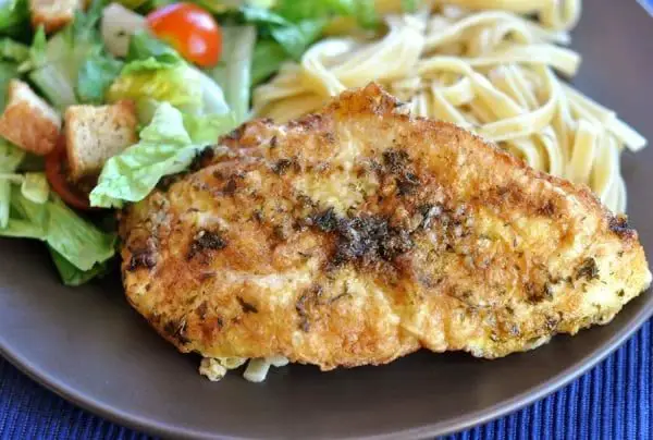 Garlic Butter Crusted Chicken