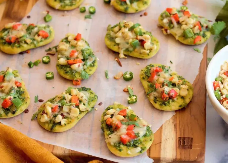 Garlic Butter Mini Naan Bites