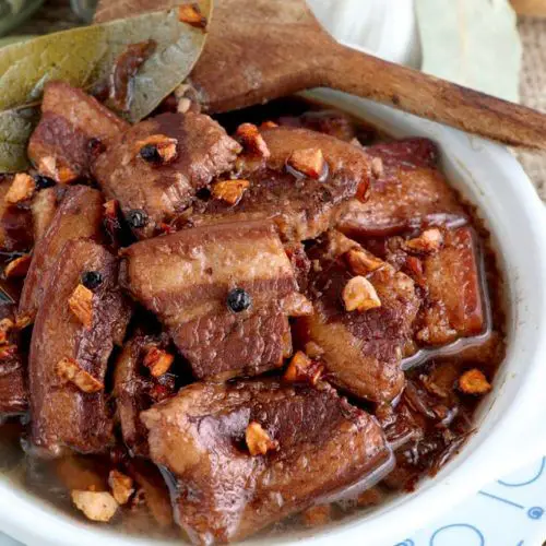 Garlic Butter Pork Adobo with Crispy Bits