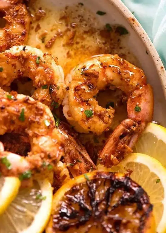 Garlic Butter Prawns with Citrus Glaze