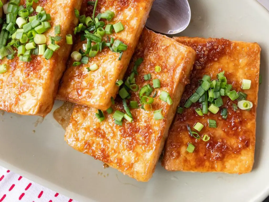 Garlic Butter Tofu Steak