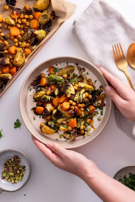 Garlic Confit Roasted Vegetables