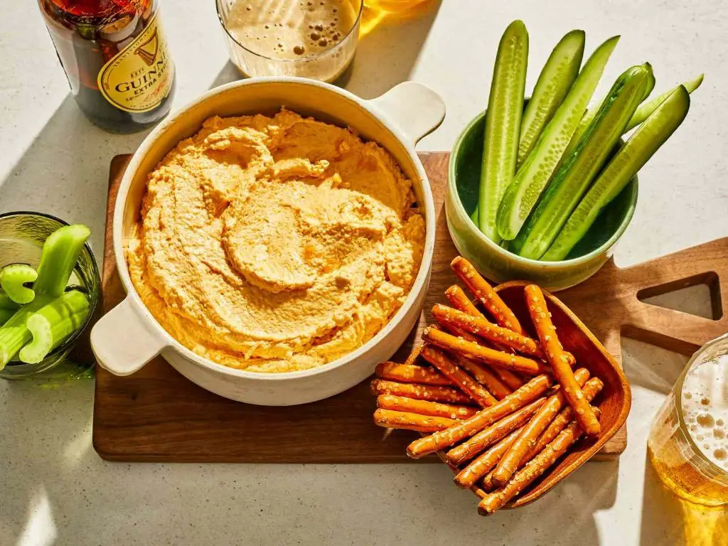 Garlic Herb Kentucky Beer Cheese Fondue