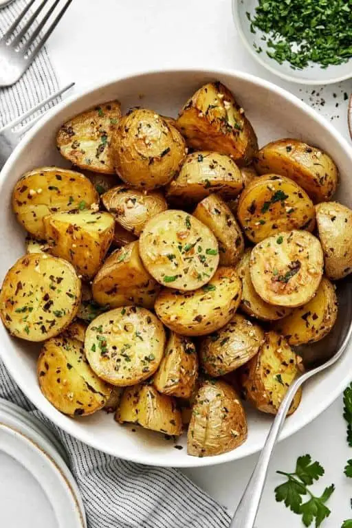 Garlic Herb Roasted Potatoes