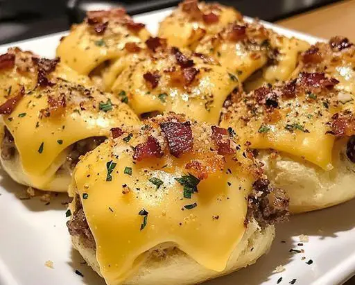 Garlic Parmesan Bacon Cheese Balls