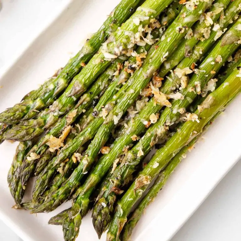 Garlic Parmesan Baked Asparagus