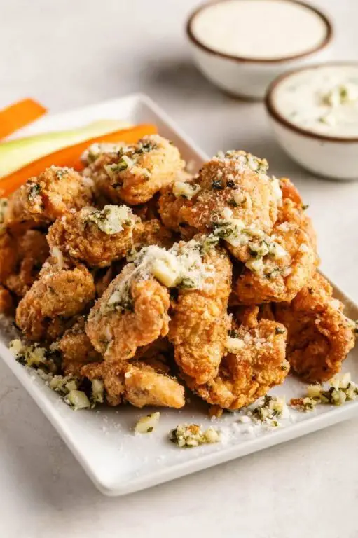 Garlic Parmesan Boneless Hot Wings