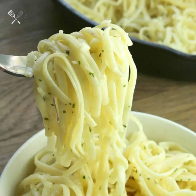 Garlic Parmesan Buttered Noodles