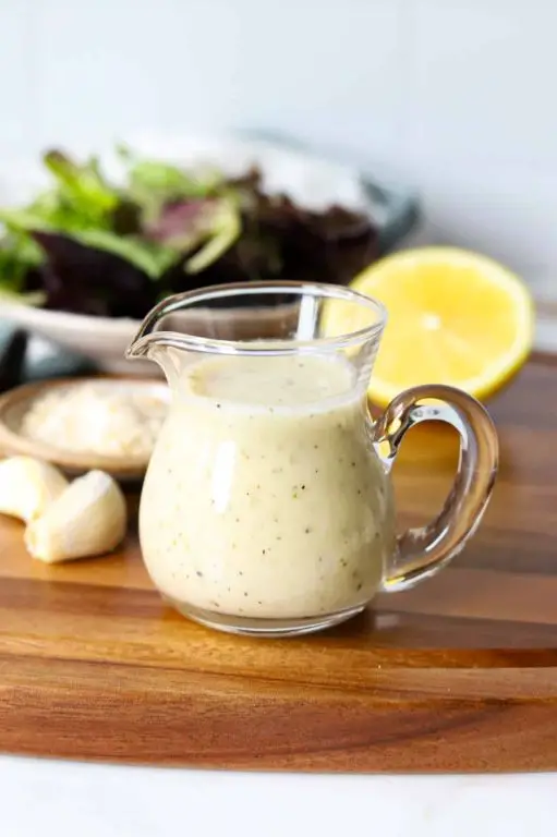 Garlic Parmesan Caesar Dressing