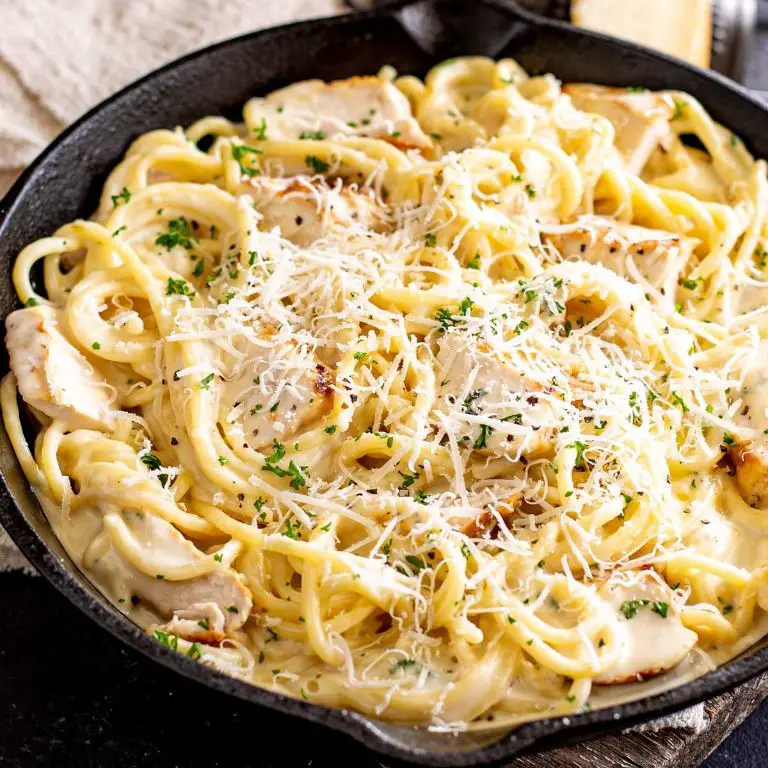 Garlic Parmesan Chicken Linguine