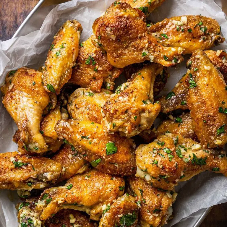 Garlic Parmesan Chicken Wings