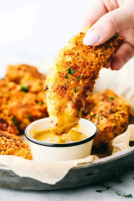 Garlic Parmesan Grilled Chicken Strips