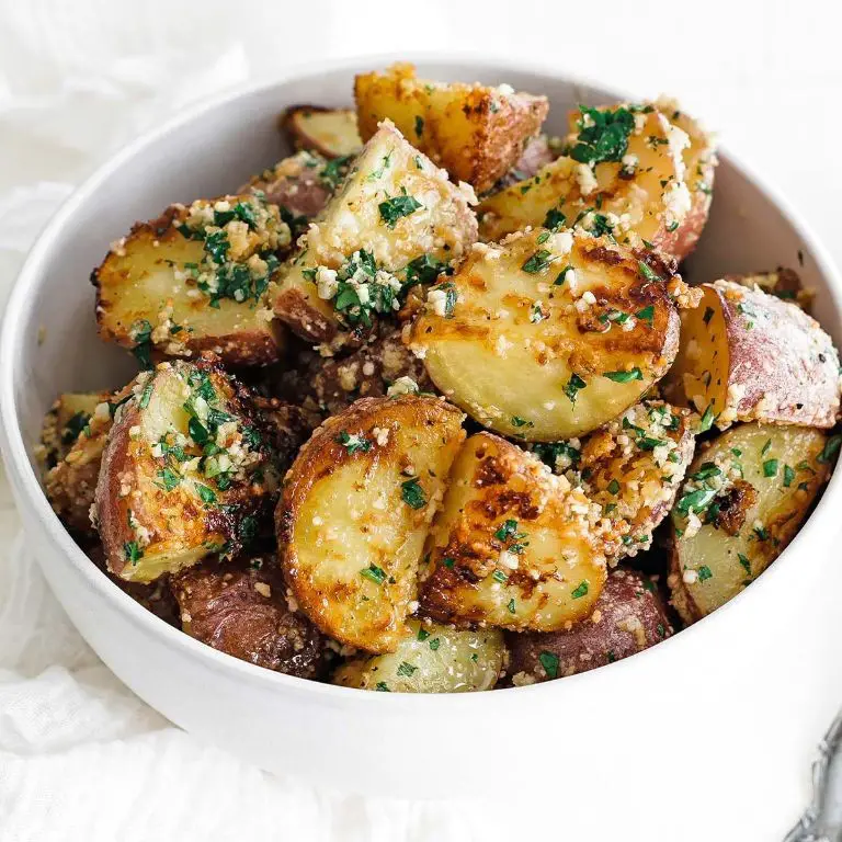 Garlic Parmesan Little Red Potatoes