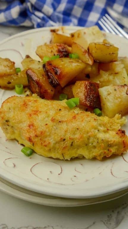 Garlic Parmesan Ninja Foodi Chicken Breast