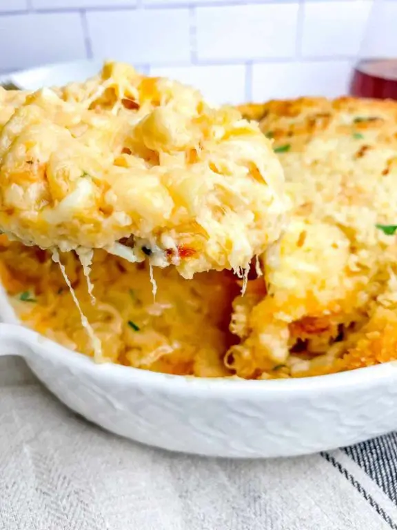 Garlic Parmesan Outback Mac and Cheese