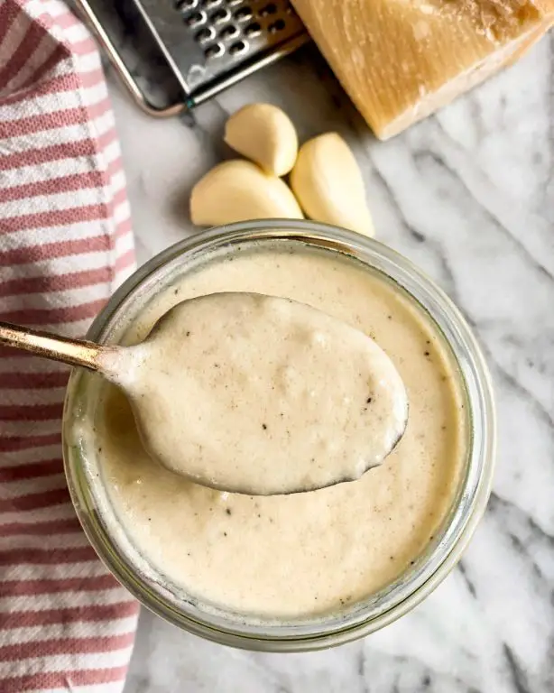 Garlic Parmesan White Sauce