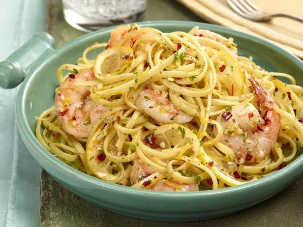 Garlic Shrimp Scampi Linguine