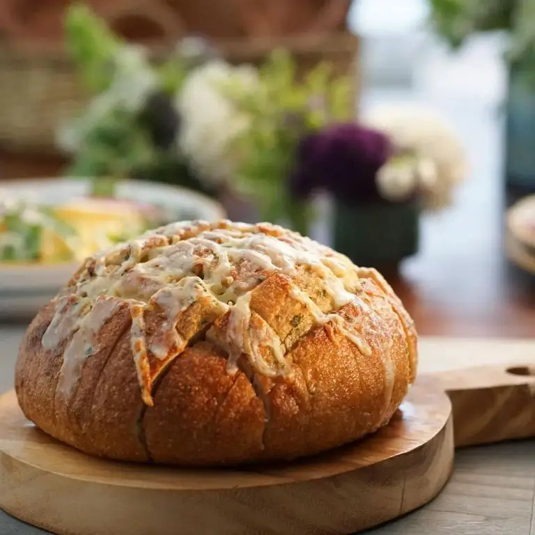 Garlic and Asiago Cheese Bread