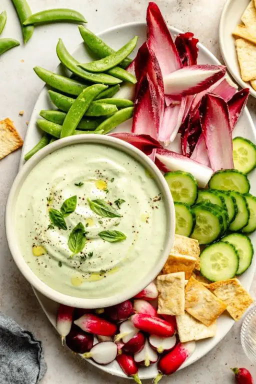 Garlic and Herb Cottage Cheese Dip