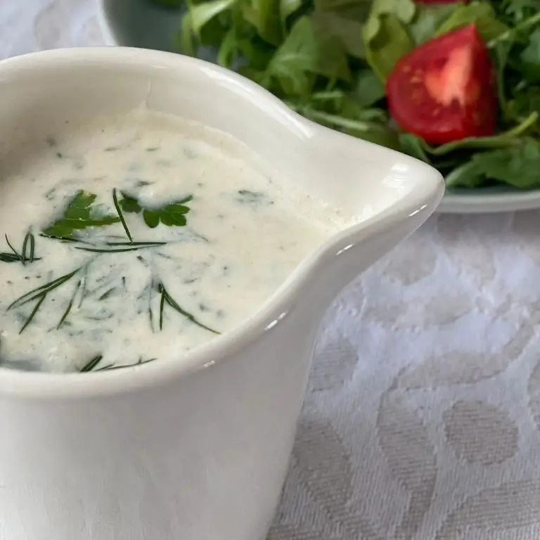 Garlic and Herb Creme Fraiche Dip