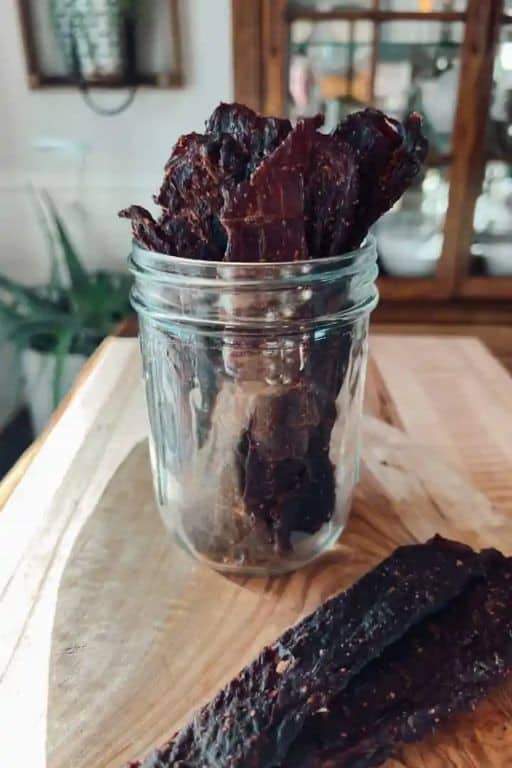 Garlic and Herb Venison Jerky