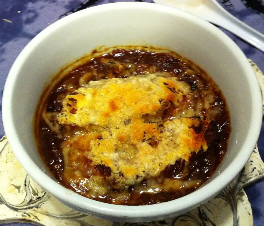 Ghee Caramelized Onion Soup