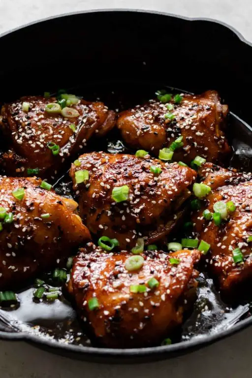 Ginger Garlic Soy Glazed Chicken