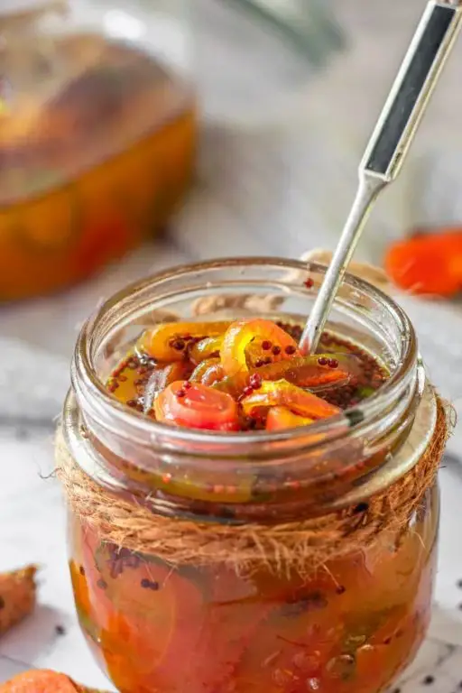 Ginger and Turmeric Pickled Cucumbers