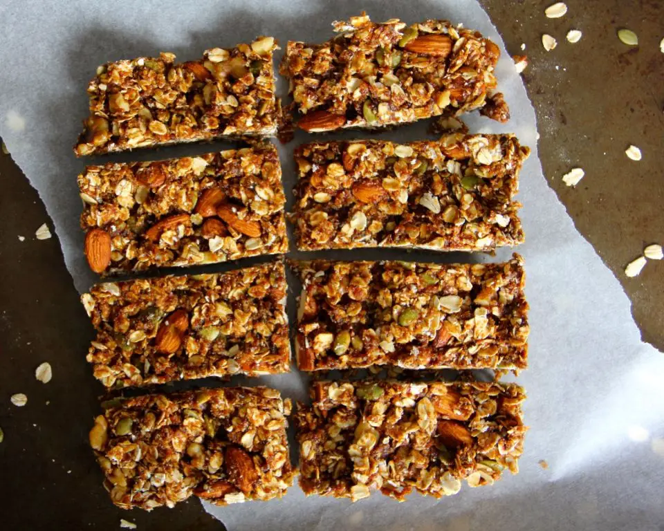 Gingerbread Chia Seed Bars
